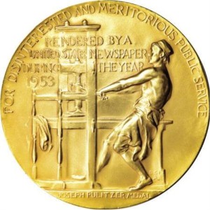 pulitzer 1953 medallion